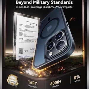 Black Cell Phone Case For iPhone 12